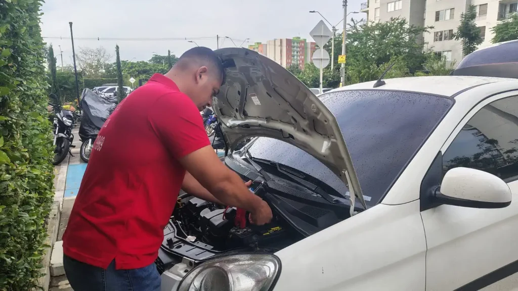Servicio rápido de recarga de baterías a domicilio en Cali